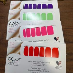 4 Color Street Set Bundle NEON